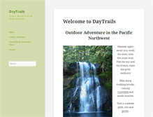 Tablet Screenshot of daytrails.com